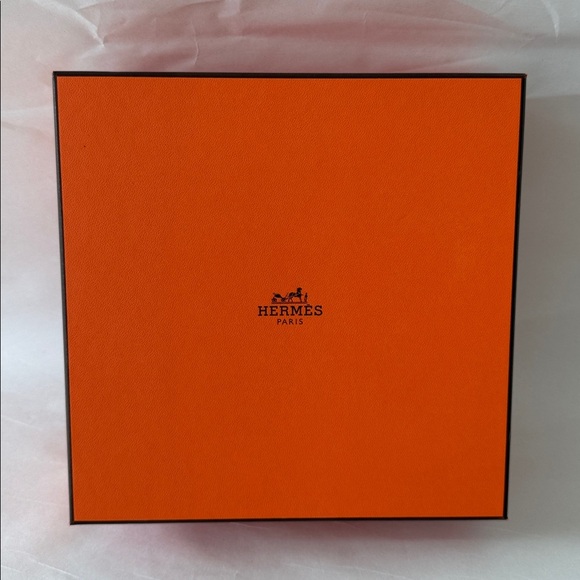 Hermes Orange Scarf Box - Picture 1 of 11